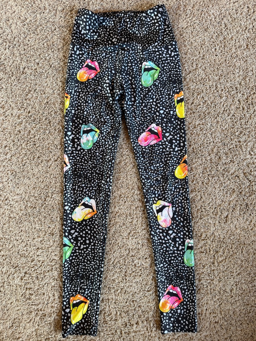 Goldsheep rainbow mouth leggings